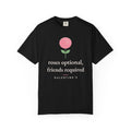 Galentines Day Shirt, Roses Optional Friends Required Tee, Best Friend Gift, Valentines Shirt for Women, Comfort Colors