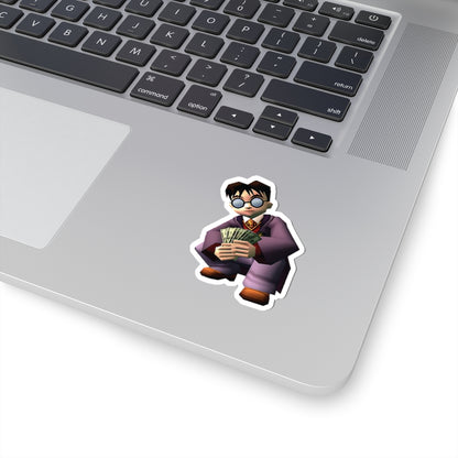 Harry Potter Money Spread Funny Sticker