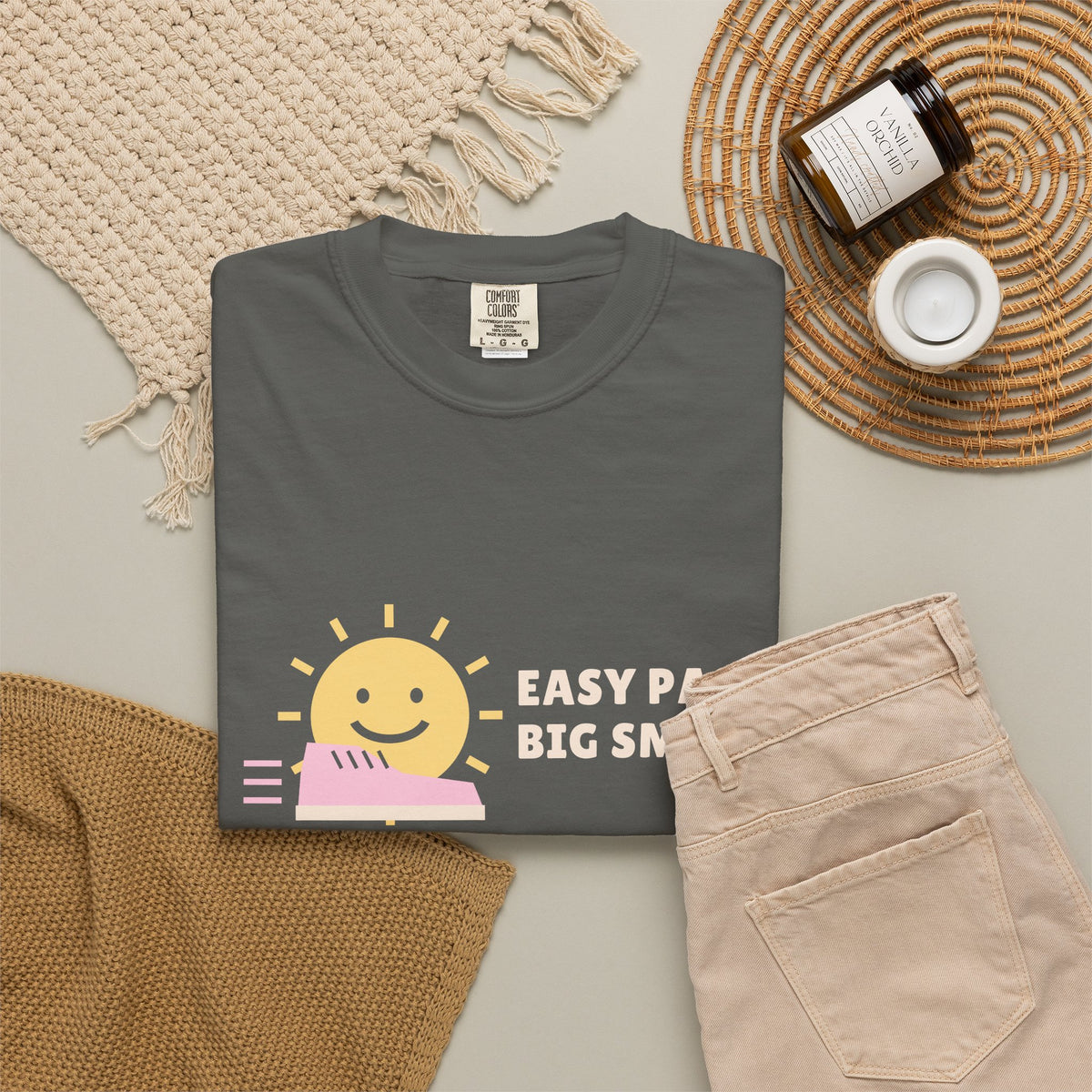 Running Shirt for Women, Easy Pace Big Smiles Tee, Runner Gift, Turkey Trot Shirt, New Year Running Goals T-Shirt