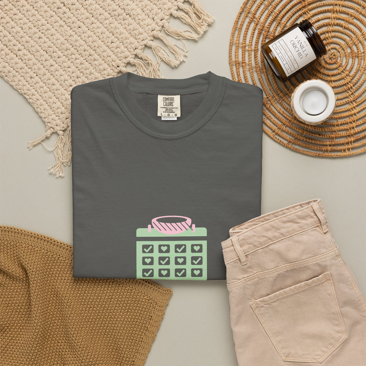Empty Nest Shirt, Empty Nest Full Calendar Tee, Empty Nester Gift for Mom, College Drop Off Gift, Womens T-Shirt
