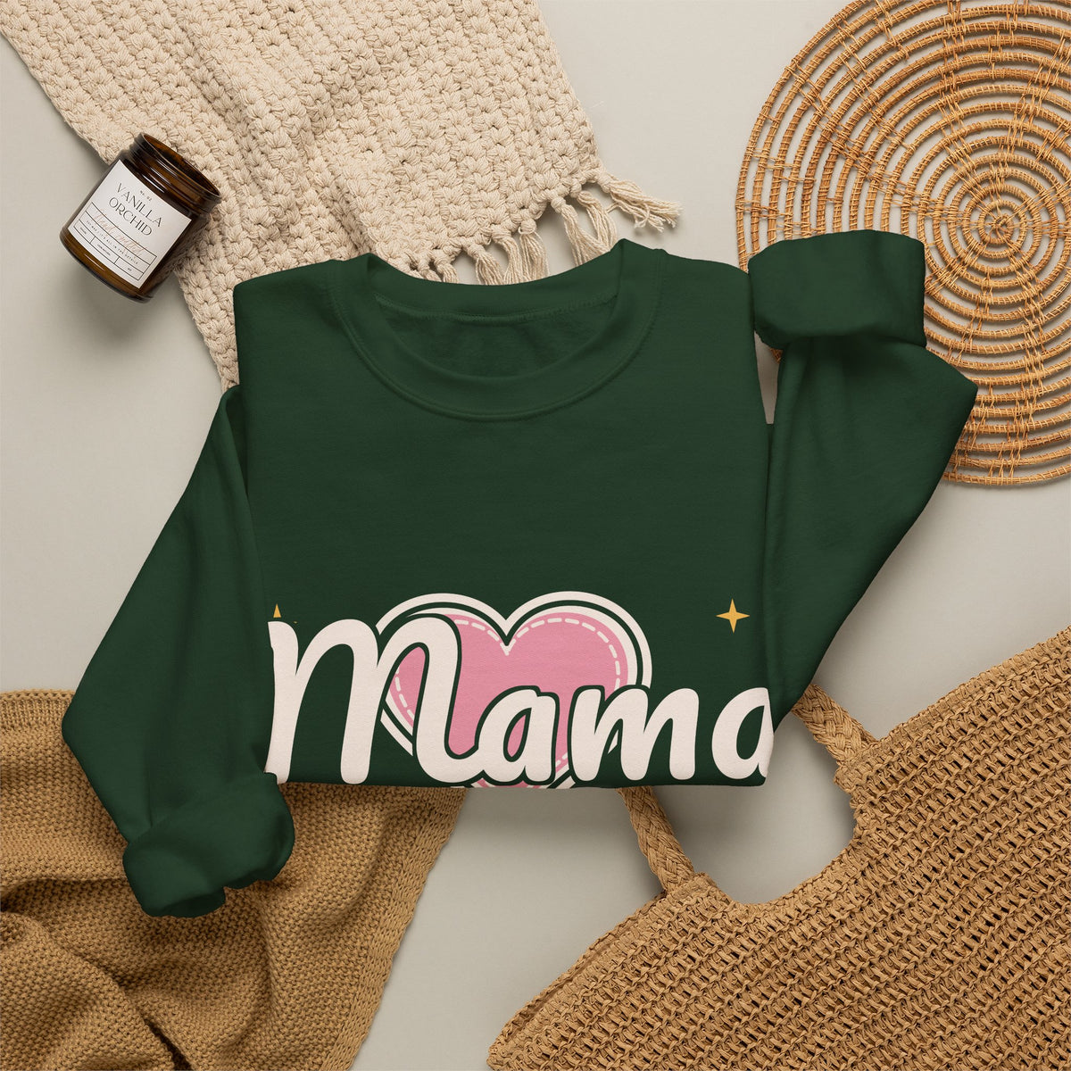 Mama Est 2026 Sweatshirt, New Mom Crewneck, Pregnancy Announcement Gift, First Mothers Day Gift, Baby Shower Gift, Unisex S-3XL
