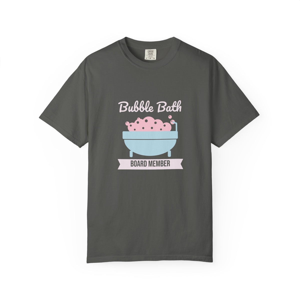 Self Care Shirt, Bubble Bath Board Member Tee, Funny Self Care Gift for Her, Garment-Dyed Womens Tee, Spa Day