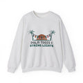 Tropical Christmas Sweatshirt, Palm Trees and String Lights Crewneck, Beach Christmas Shirt, Coastal Holiday Gift for Her