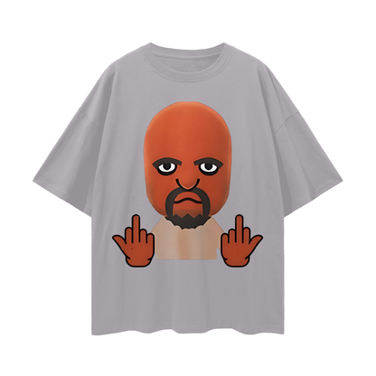 Vintage/Y2K Funny Wii Character Oversized T Shirt