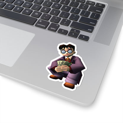 Harry Potter Money Spread Funny Sticker