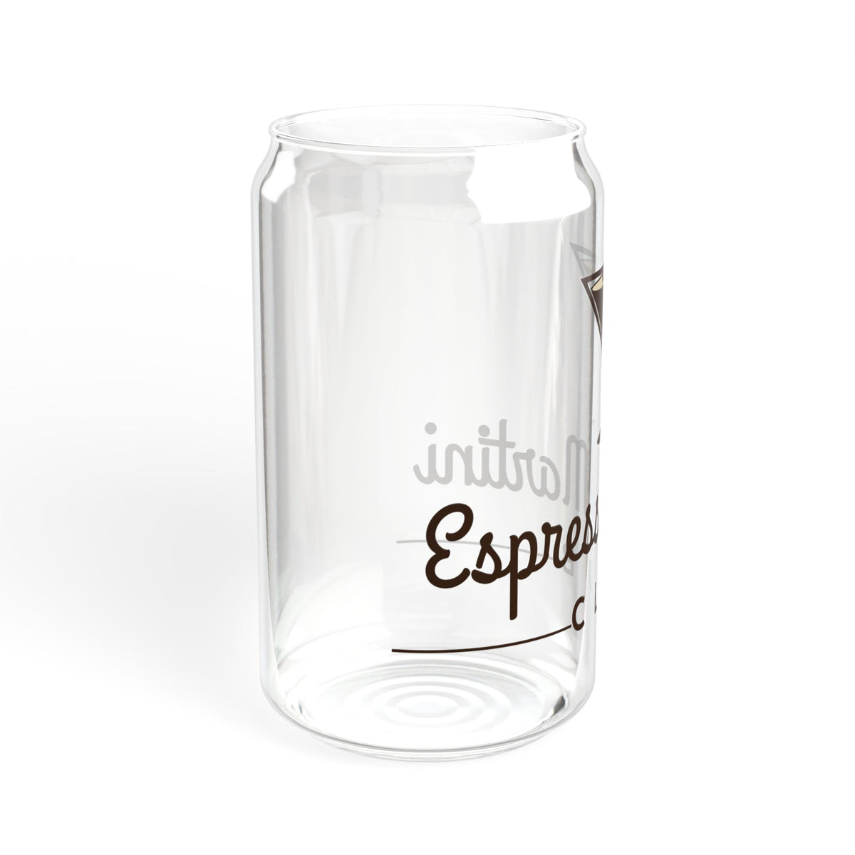 Espresso Martini Club Retro Cocktail Glass Can Tumbler