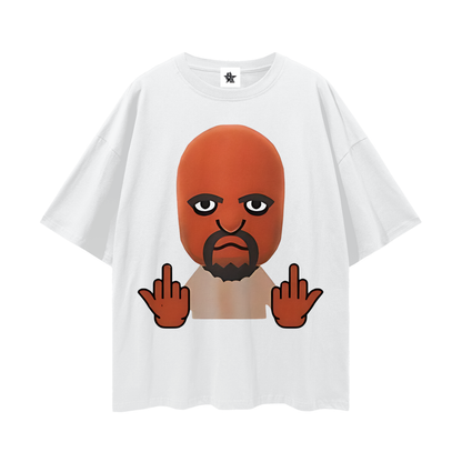 Vintage/Y2K Funny Wii Character Oversized T Shirt