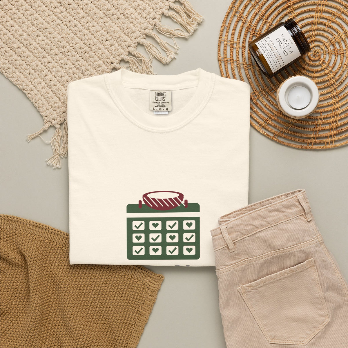 Empty Nest Shirt, Empty Nest Full Calendar Tee, Empty Nester Gift for Mom, College Drop Off Gift, Womens T-Shirt