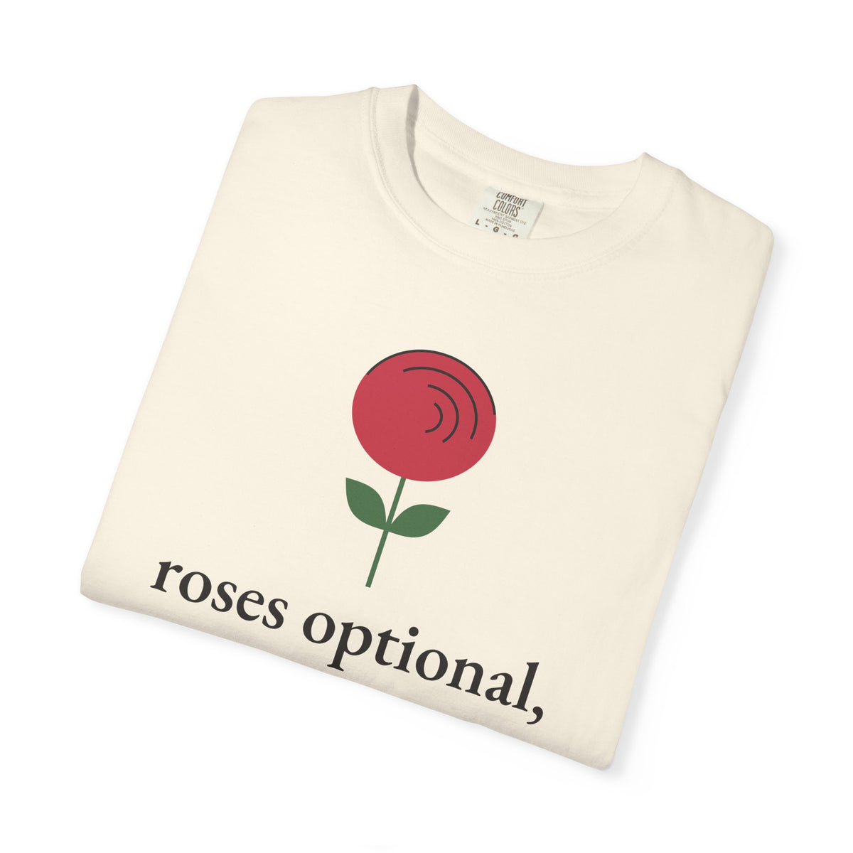 Galentines Day Shirt, Roses Optional Friends Required Tee, Best Friend Gift, Valentines Shirt for Women, Comfort Colors