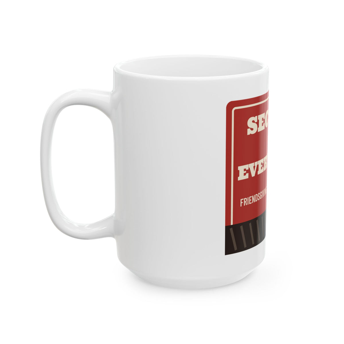 Seconds on Everything Vintage Matchbook Friendsgiving Mug