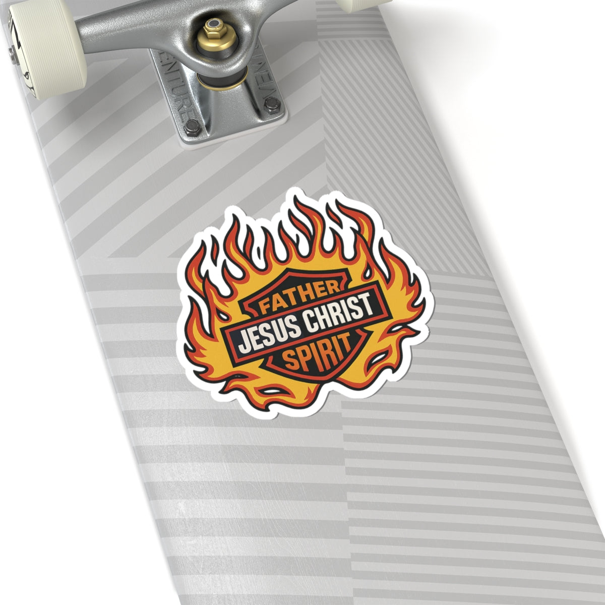 Religious Jesus Christ Harley Davidson Sticker