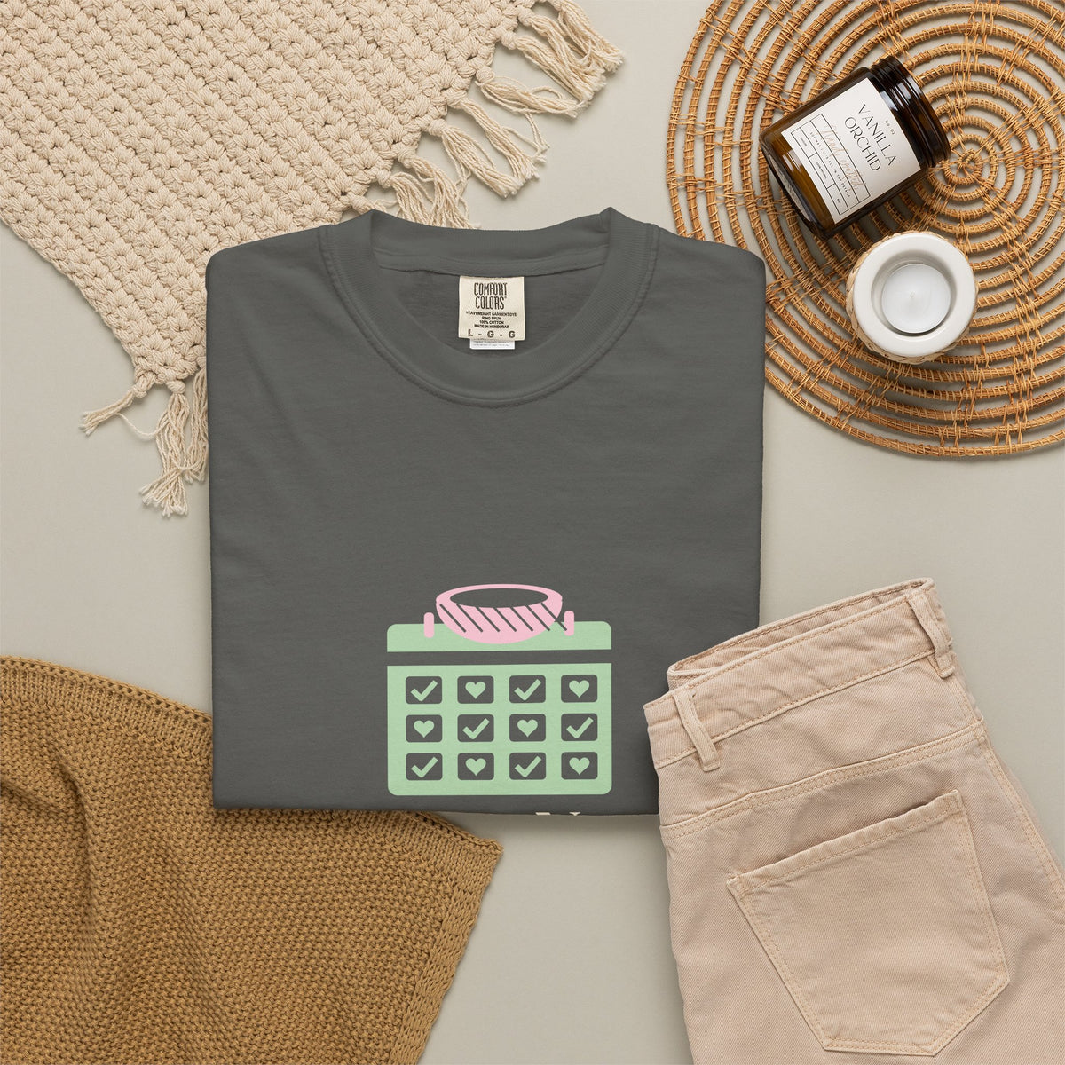 Empty Nest Shirt, Empty Nest Full Calendar Tee, Empty Nester Gift for Mom, College Drop Off Gift, Womens T-Shirt