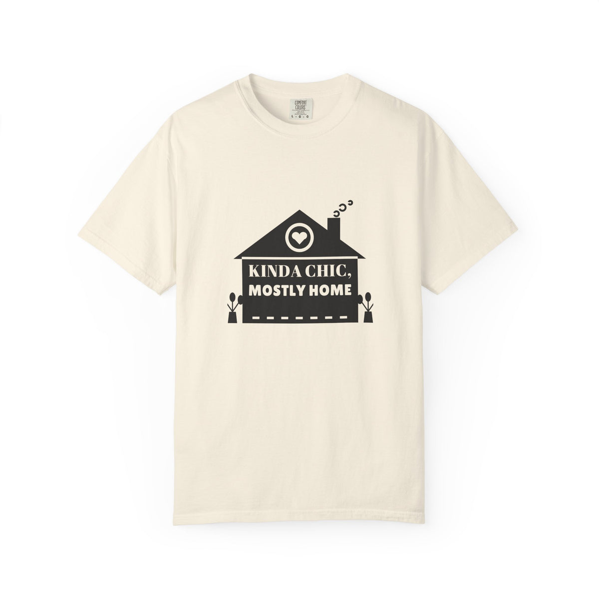 Kinda Chic Mostly Home Minimal Editorial Tee