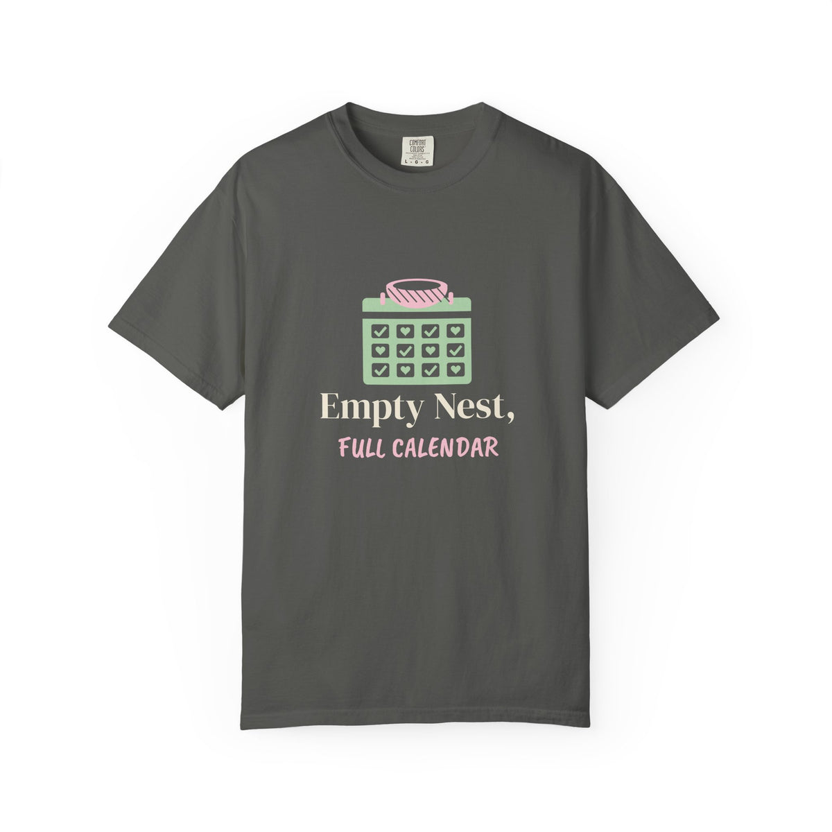 Empty Nest Shirt, Empty Nest Full Calendar Tee, Empty Nester Gift for Mom, College Drop Off Gift, Womens T-Shirt