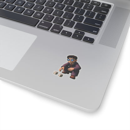 Harry Potter Rolling Dice Funny Sticker