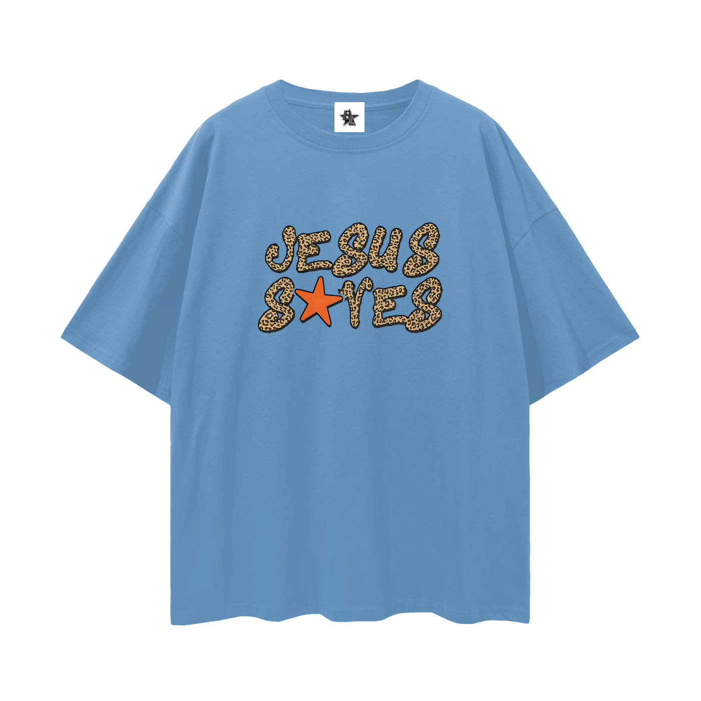 Vintage/Y2K Religious Jesus Saves Oversized T Shirt
