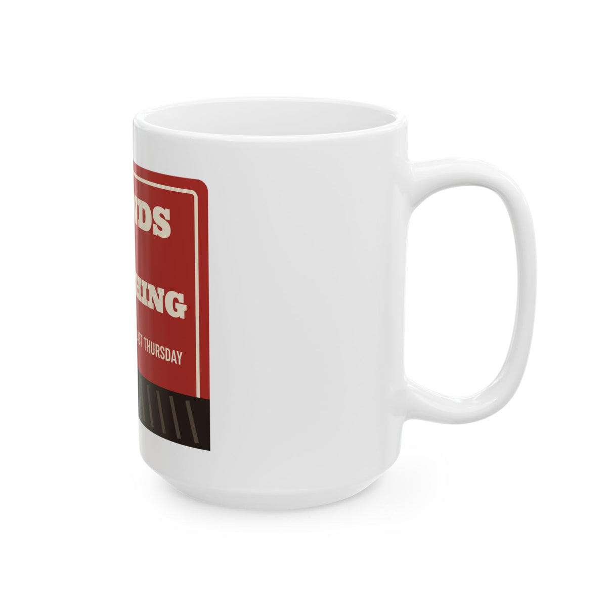 Seconds on Everything Vintage Matchbook Friendsgiving Mug