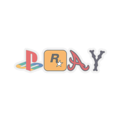 Religious Jesus Pray Logos Sticker