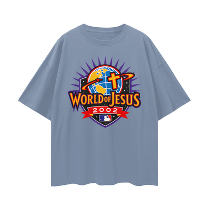 Vintage/Y2K Religious World Of Jesus World Series Graphic T Shirt