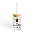 Espresso Martini Club Retro Cocktail Glass Can Tumbler