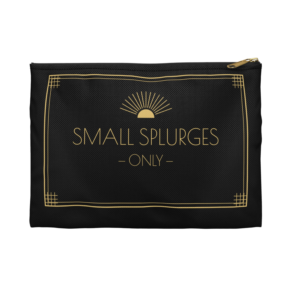 Small Splurges Only Art Deco Accessory Pouch