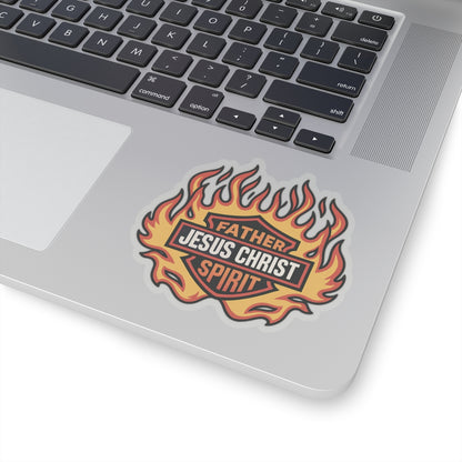 Religious Jesus Christ Harley Davidson Sticker