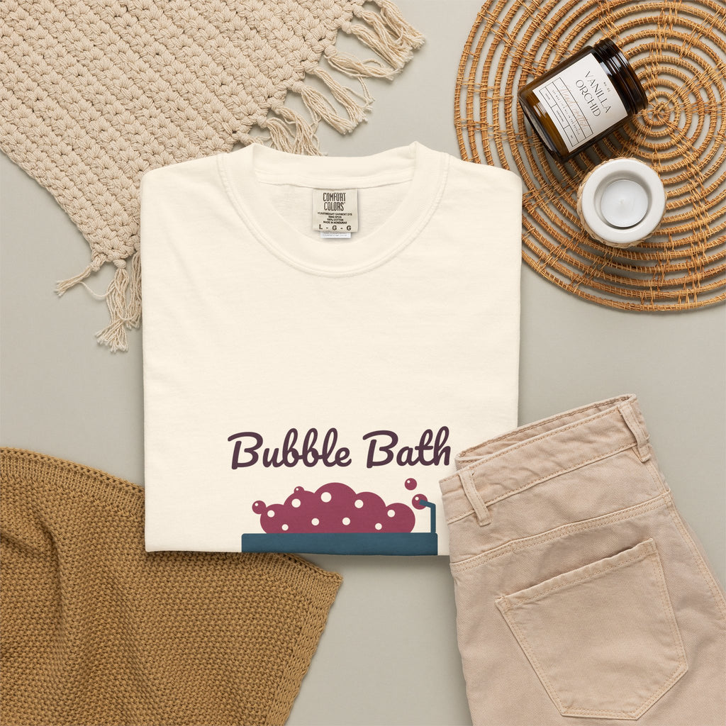 Self Care Shirt, Bubble Bath Board Member Tee, Funny Self Care Gift for Her, Comfort Colors Womens Tee, Spa Day