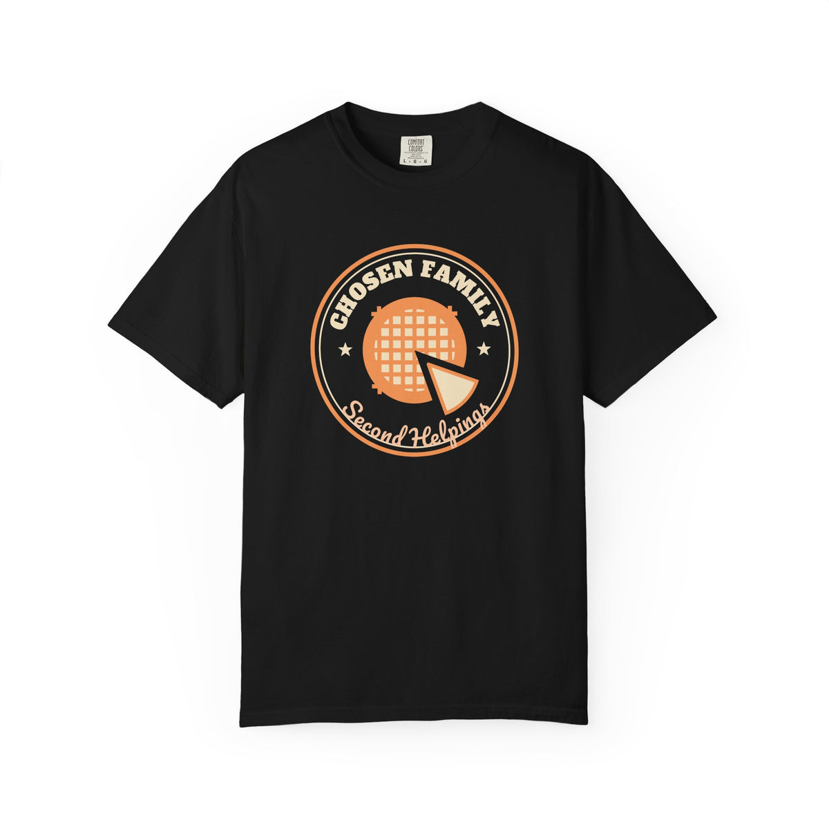 Friendsgiving Shirt, Chosen Family Second Helpings Tee, Thanksgiving T-Shirt for Women, Friends Thanksgiving Gift, Fall Tee