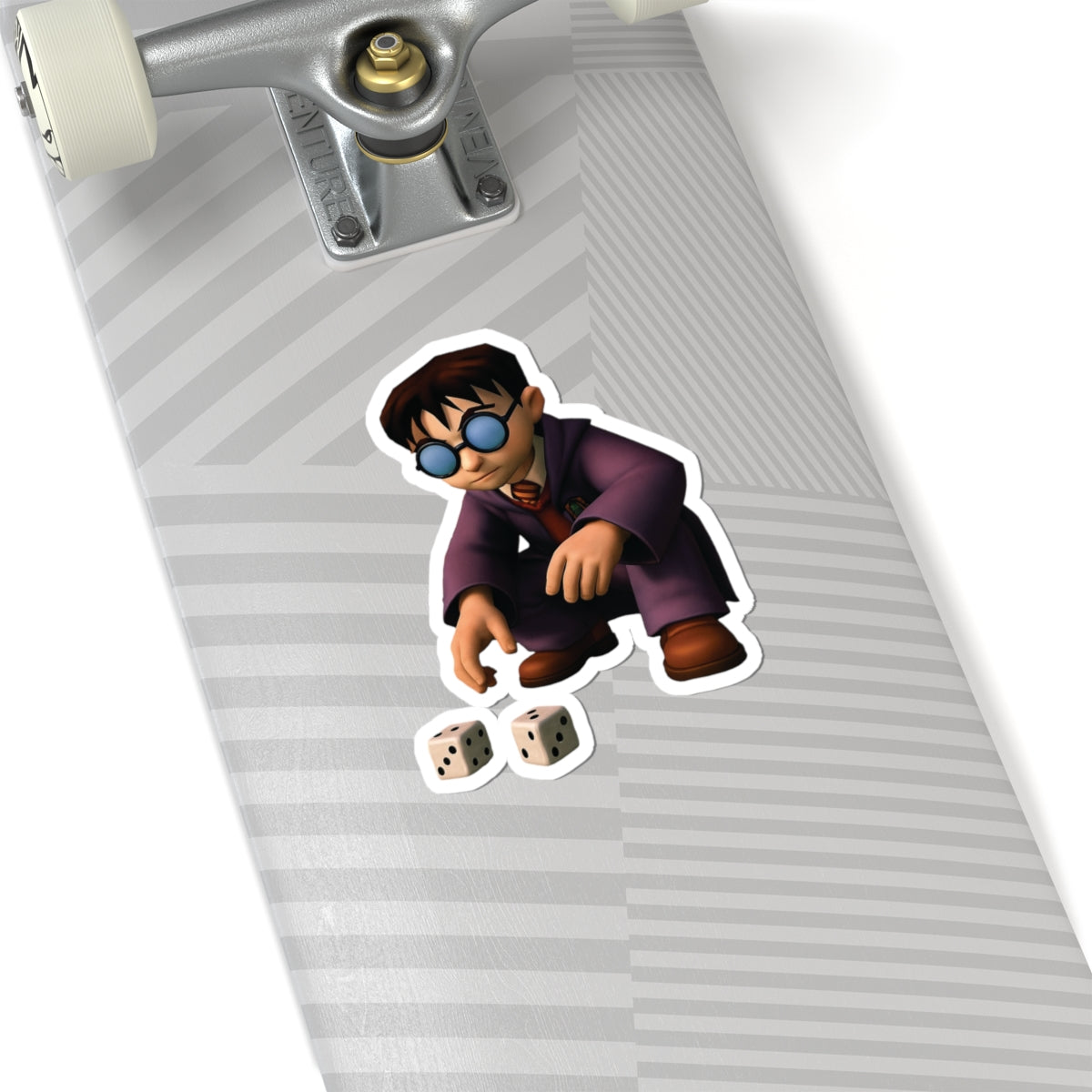 Harry Potter Rolling Dice Funny Sticker