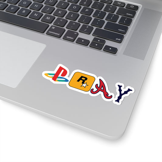 Religious Jesus Pray Logos Sticker