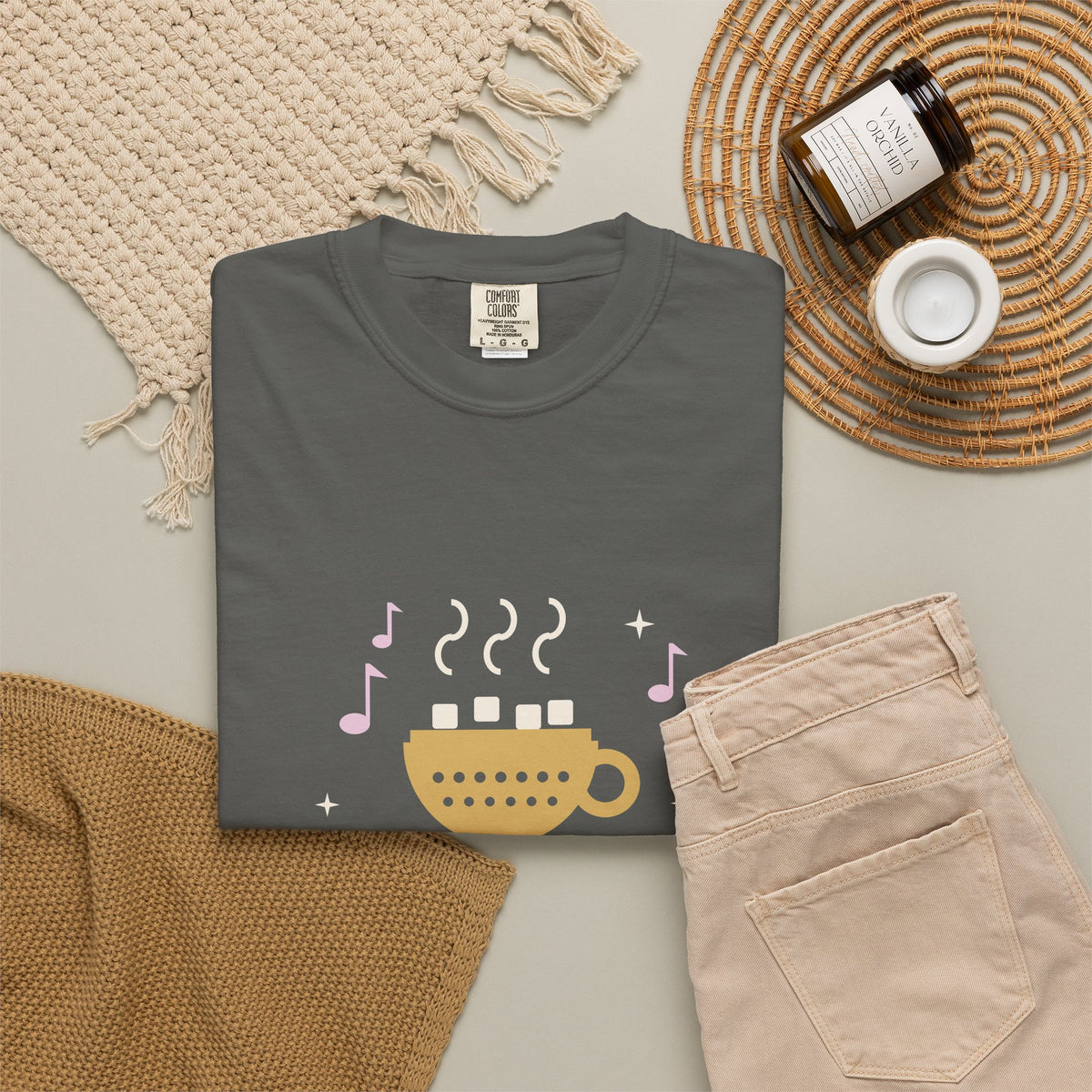 Christmas Party Shirt, Sequins Cocoa and Questionable Carols Tee, Funny Holiday T-Shirt for Women, Glam Christmas Gift