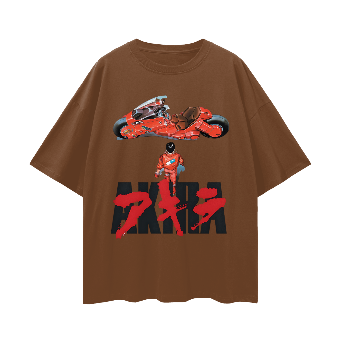 1988 Akira Anime Y2K Vintage Like Graphic Oversized T Shirt