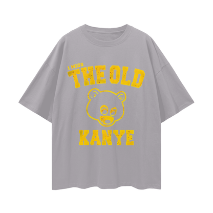 I Miss The Old Kanye West 90s Vintage Like Graphic Oversized T Shirt