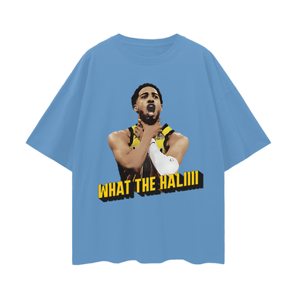Tyrese Haliburton What The Hali Pacers Choke 90s Y2K Vintage Like Graphic Oversized T Shirt