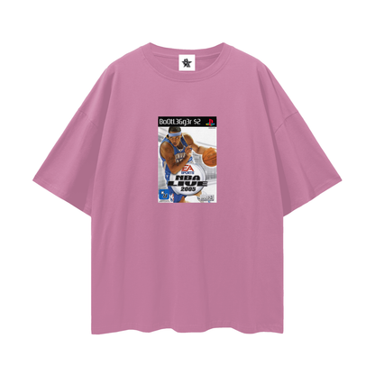 Vintage/Y2K PS2 Nba Live 2005 Bootlegger Oversized T Shirt
