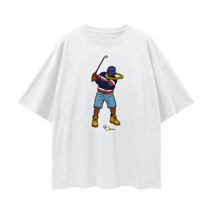 Vintage/Y2K Swingman Golf Streetwear Oversized T Shirt