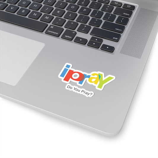 Religious I Pray Sticker