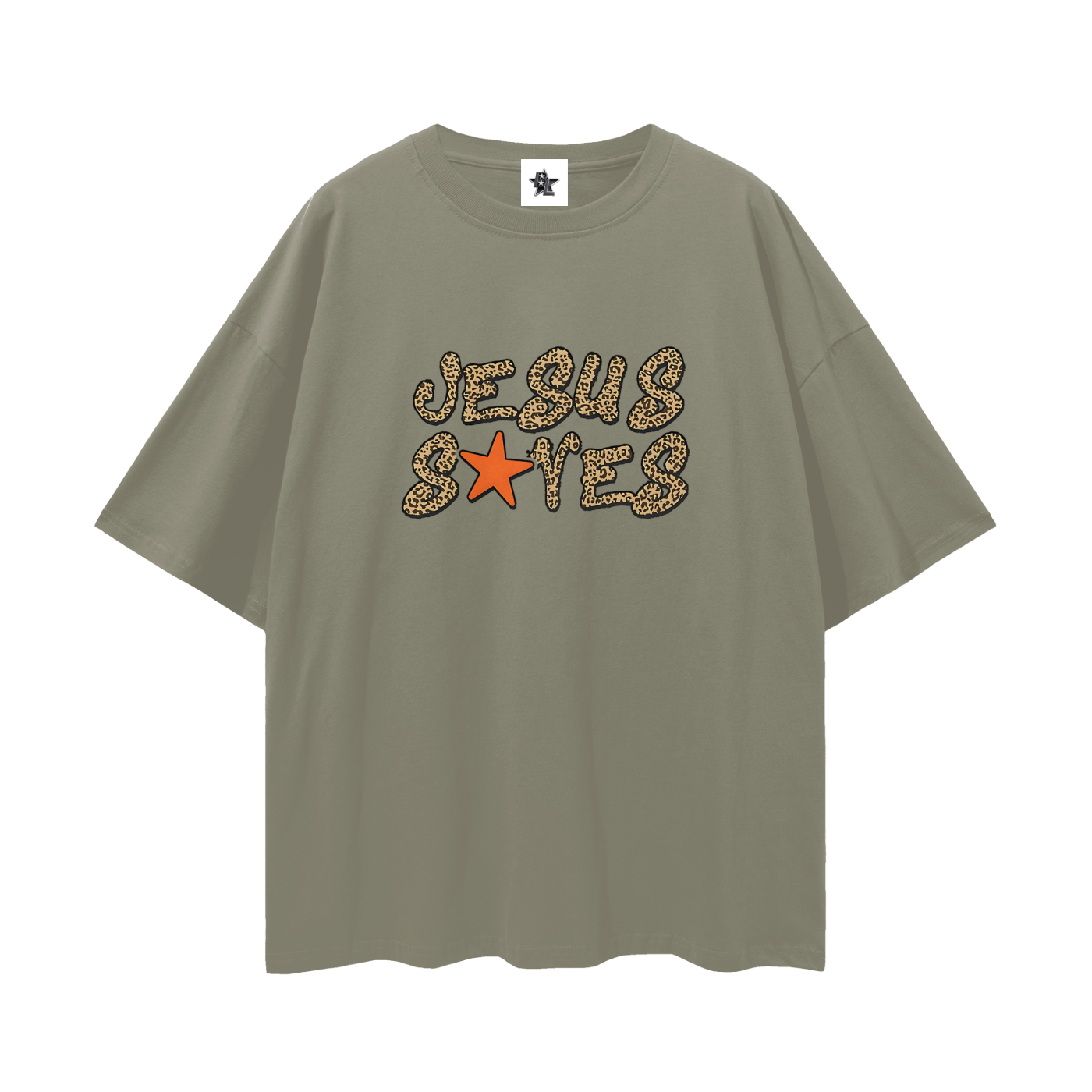 Vintage/Y2K Religious Jesus Saves Oversized T Shirt