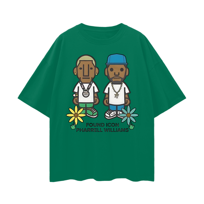 Vintage Like Pharrell Williams Icon Oversized T Shirt