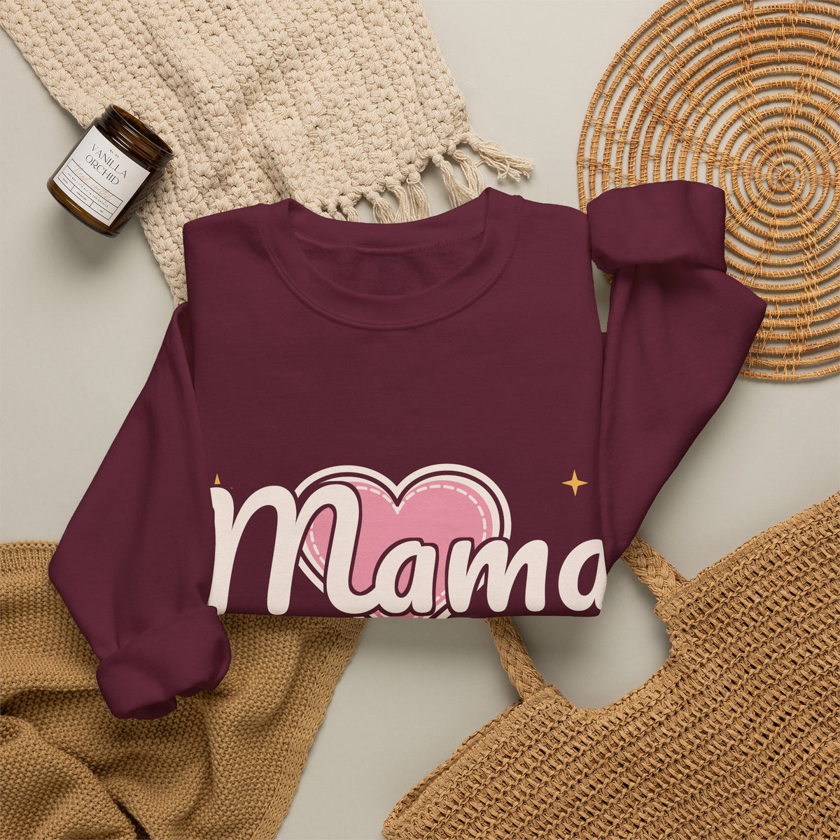 Mama Est 2026 Sweatshirt, New Mom Crewneck, Pregnancy Announcement Gift, First Mothers Day Gift, Baby Shower Gift, Unisex S-3XL