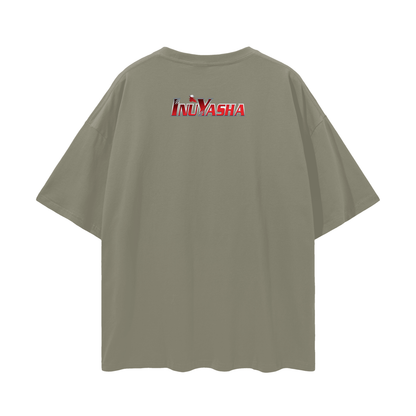 Vintage/Y2K InuYasha Anime Sesshomaru Oversized T Shirt