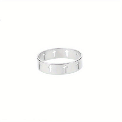 Religious Jesus Cross Ring