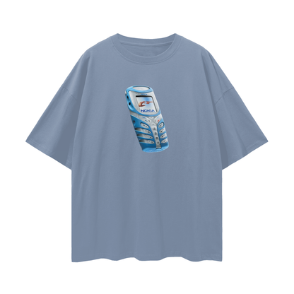 Nokia Phone Y2K Vintage Like Graphic Oversized T Shirt