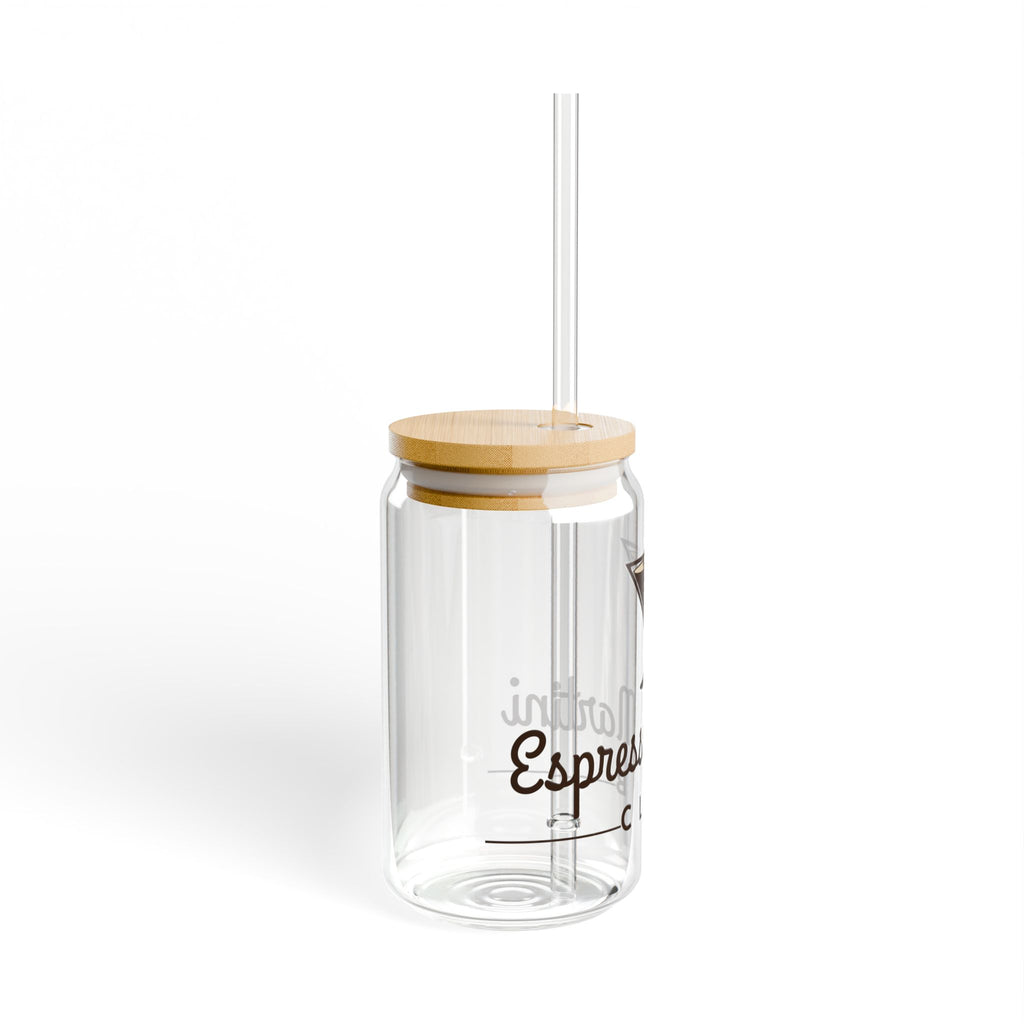 Espresso Martini Club Retro Cocktail Glass Can Tumbler