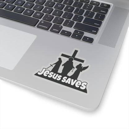 Religious Jesus Saves Fortnite Sticker