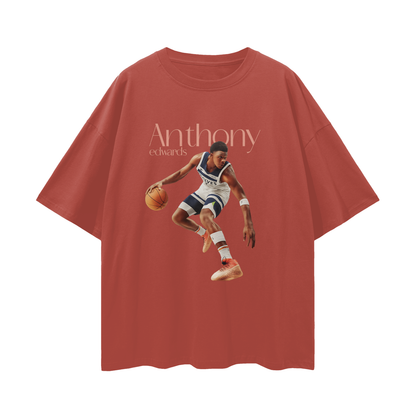 Anthony Edwards Minnesota Timberwolves Oversized T Shirt