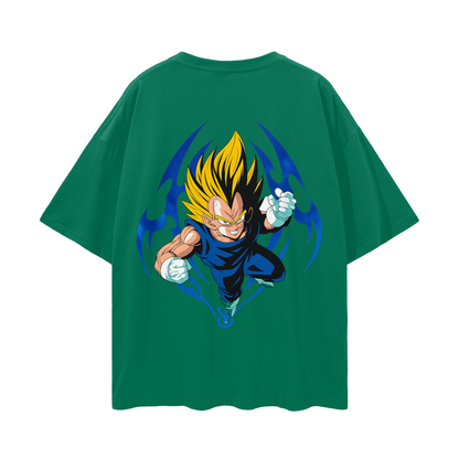 Vintage/Y2K Dragon Ball Z Vegeta Anime Oversized T Shirt