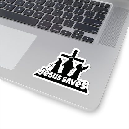 Religious Jesus Saves Fortnite Sticker