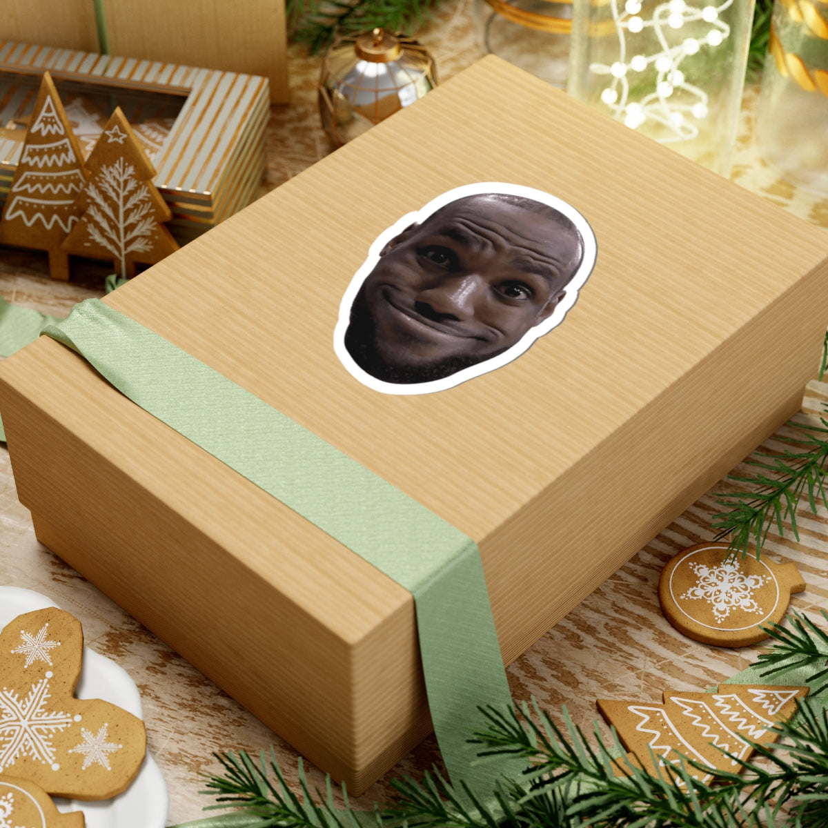 Lebron James Funny Meme Sticker