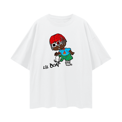 Vintage Like Lil Yatchy Lil Boat Rug Rat Graphic Oversized T Shirt